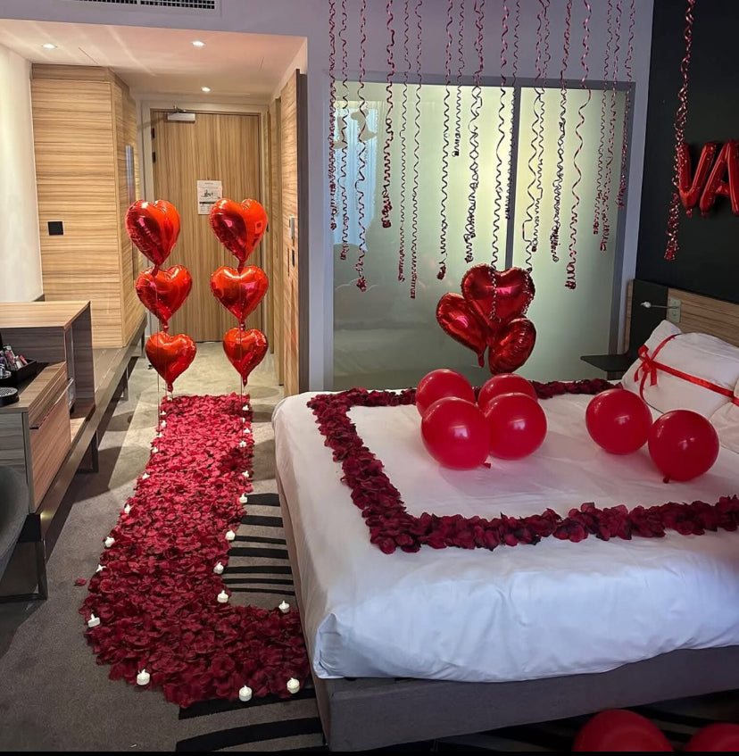 I love you setup packages/ house setup/hotel