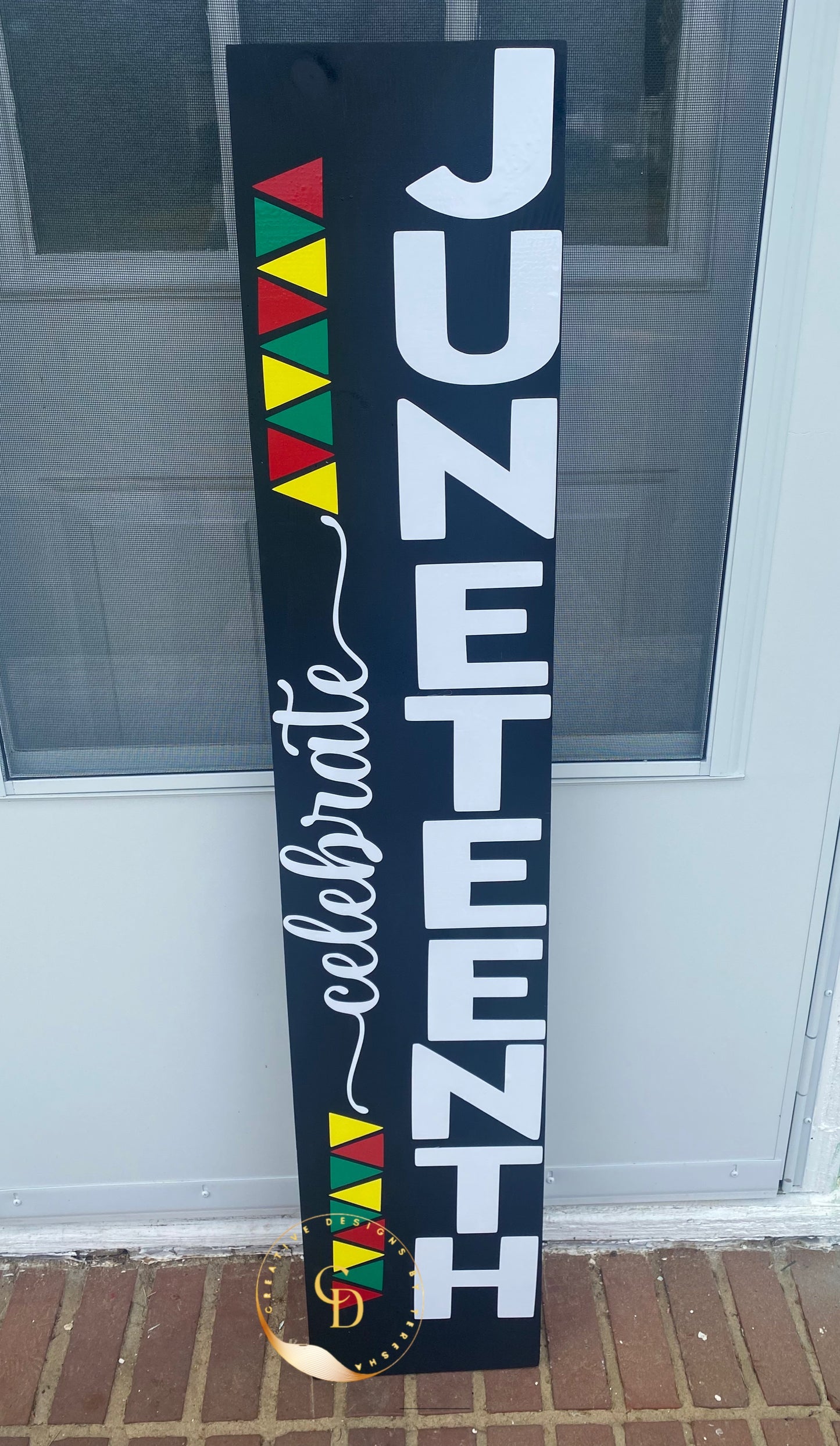 Juneteenth welcome sign and wreath set