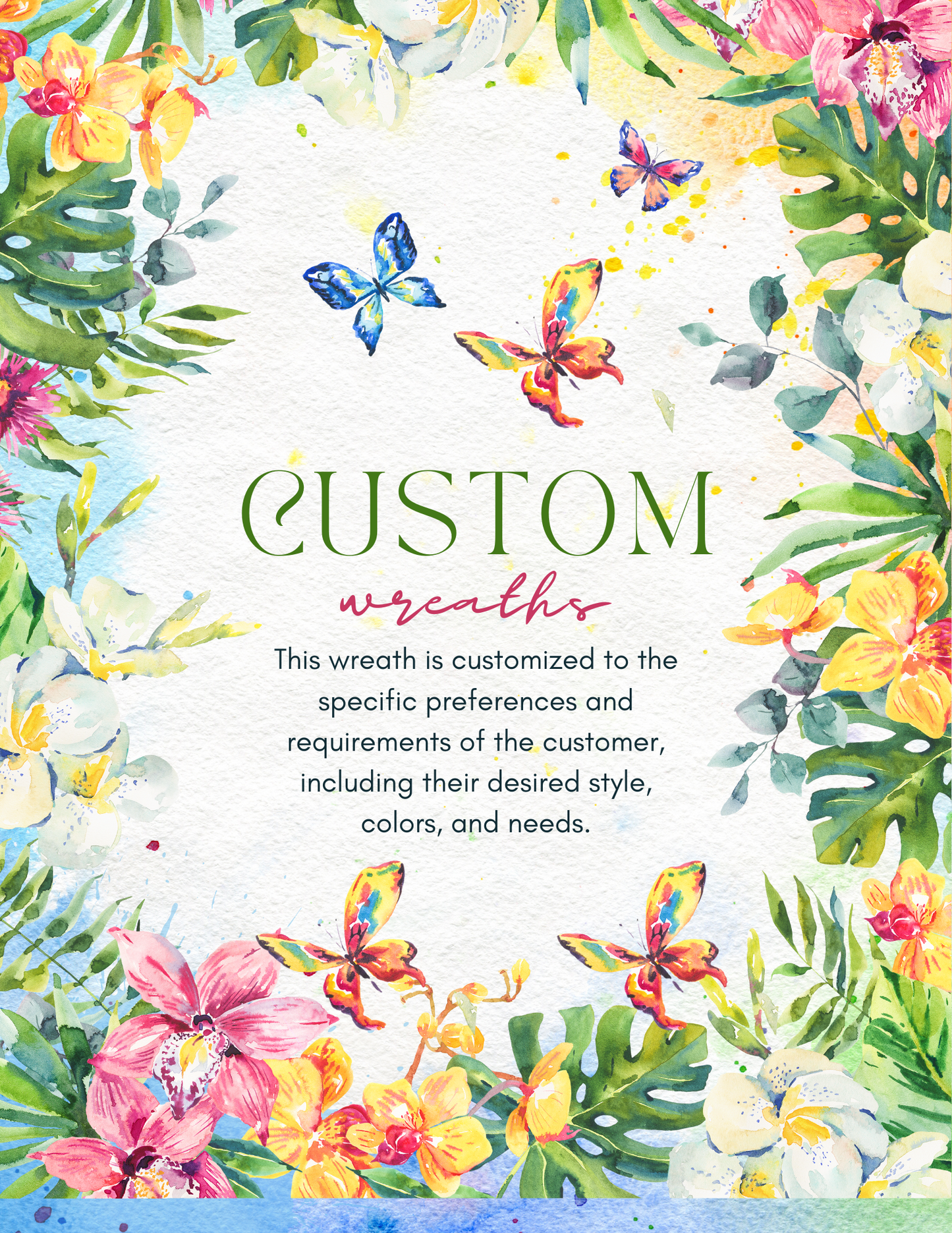 Customized Wreaths