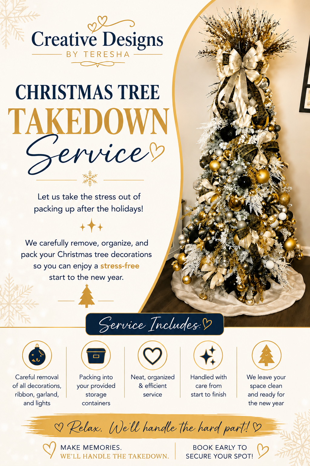 Christmas Tree Takedown