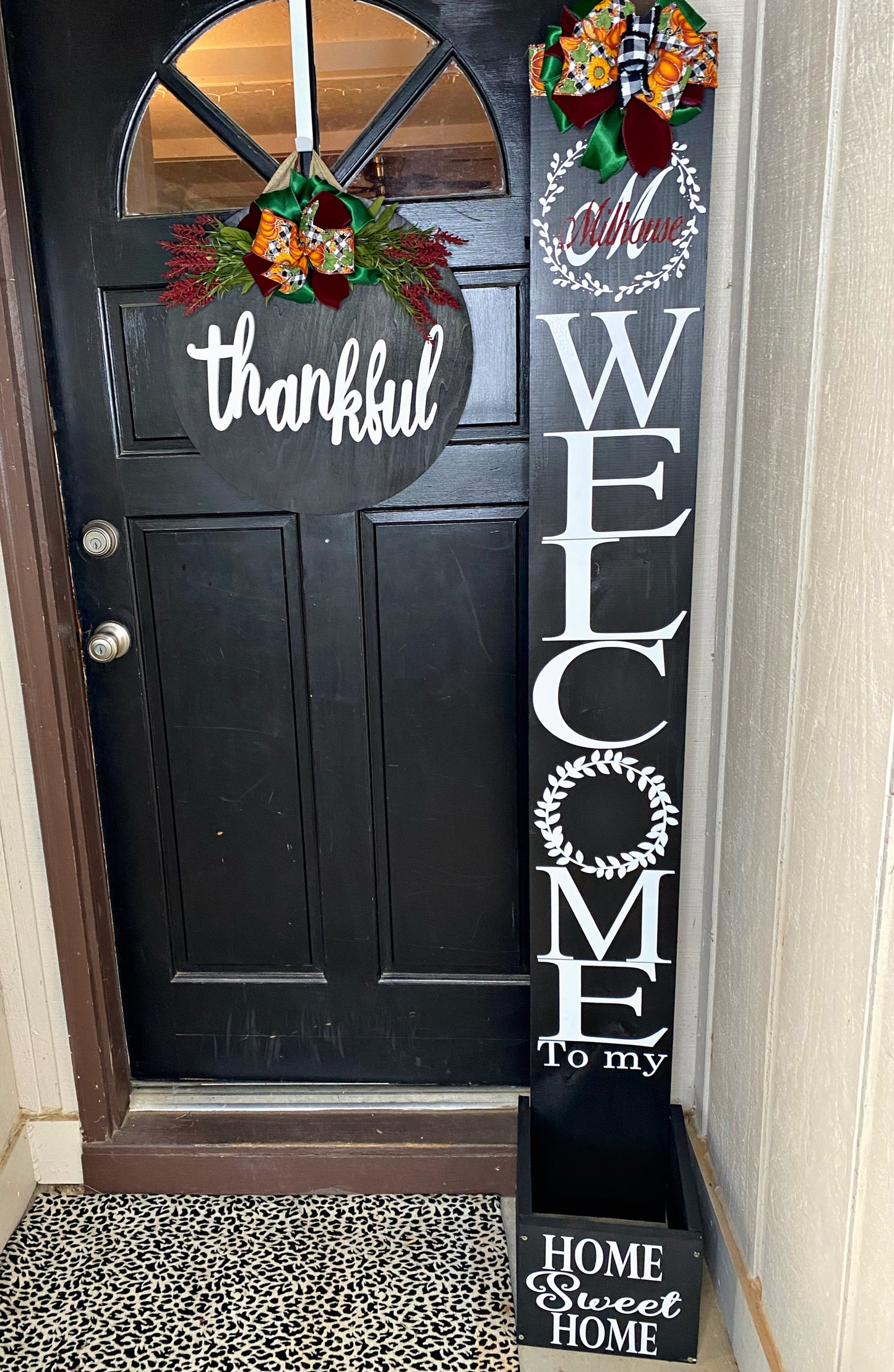 Planter box and door hanger set