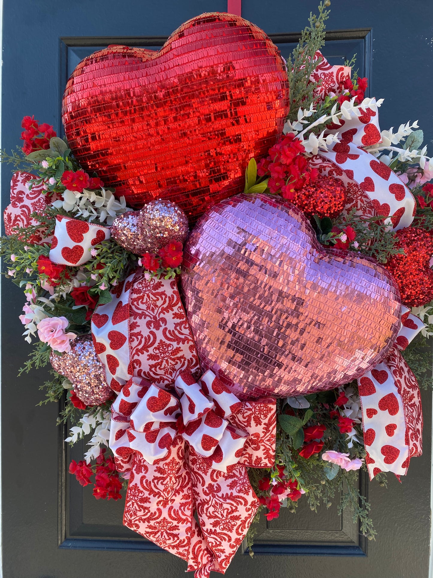 Valentines Day wreath