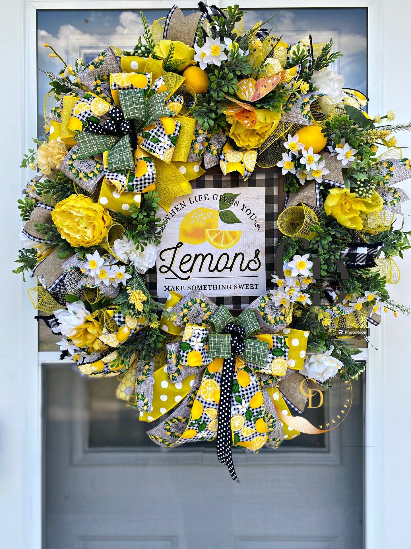 Lemon wreath