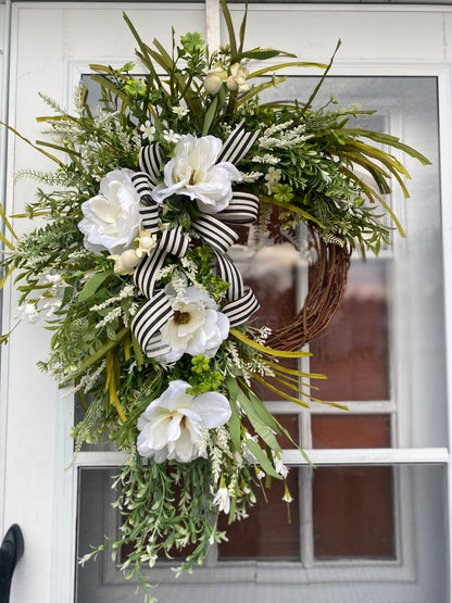Magnolia Spring wreath