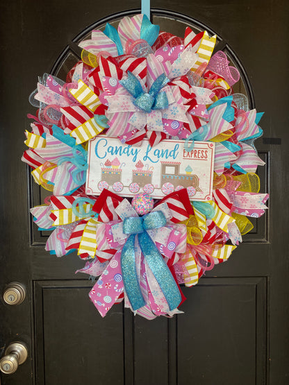 Candyland wreath