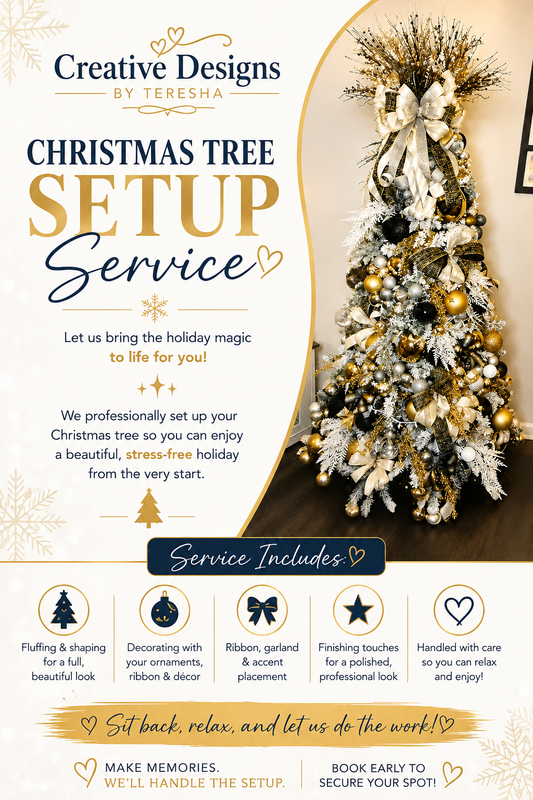Christmas Tree Decorating Services