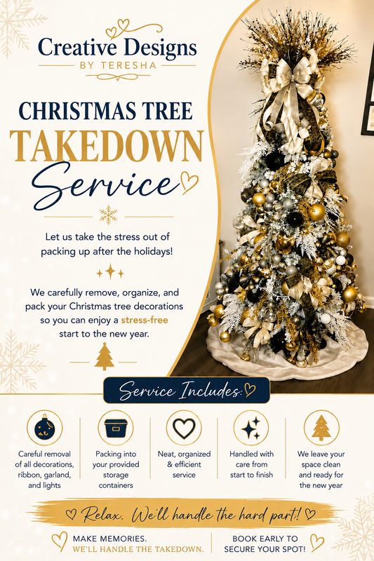 Christmas Tree Takedown