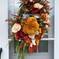 Grapevine fall wreath