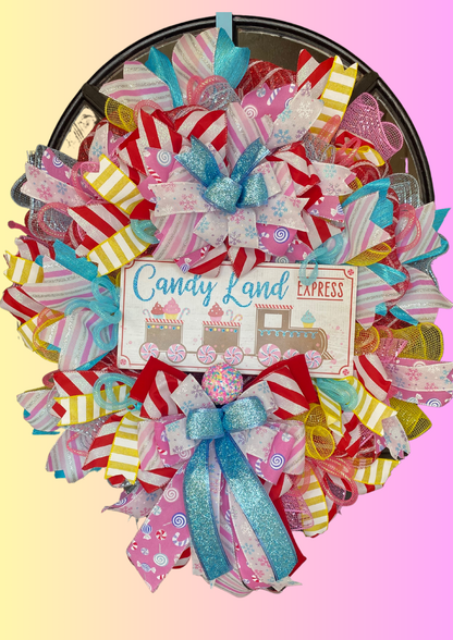 Candyland wreath