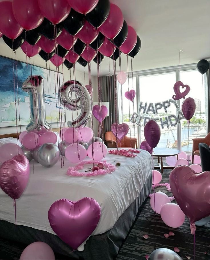 Birthday setup for home or hotel