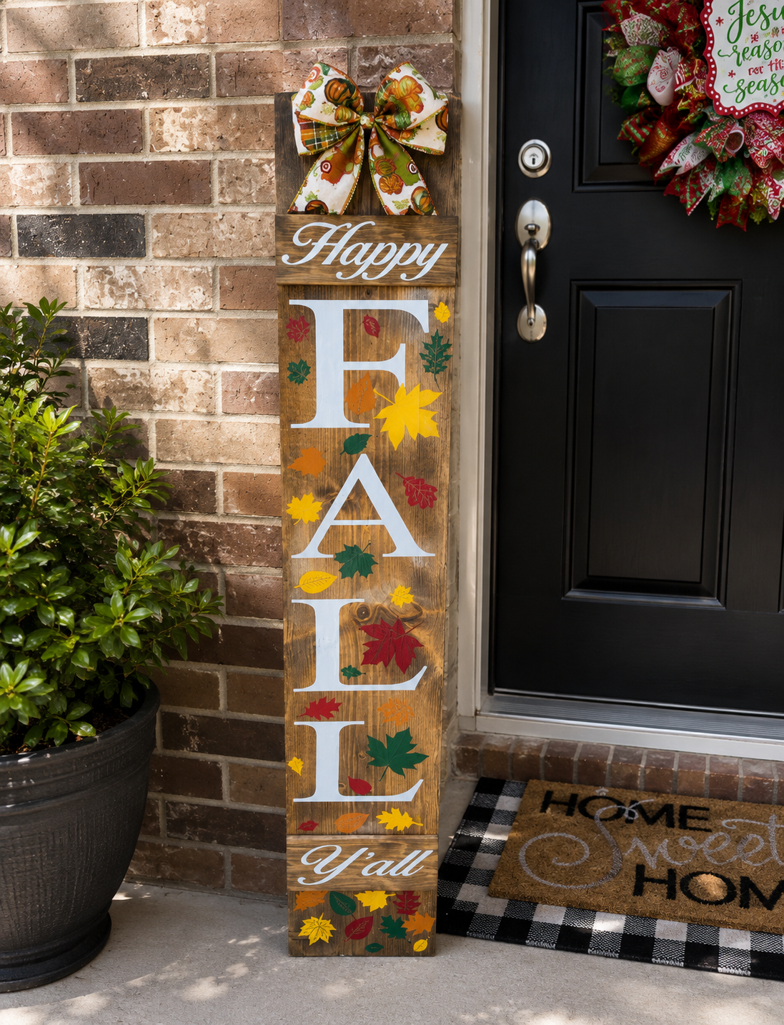 Happy fall sign