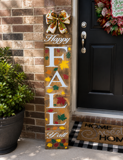 Happy fall sign