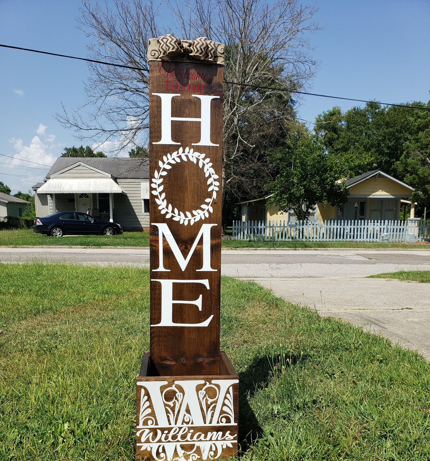 4 foot planter box sign