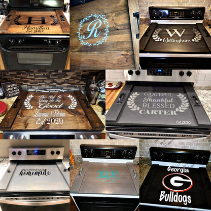 Personalized Stovetop covers