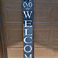 6 foot welcome sign