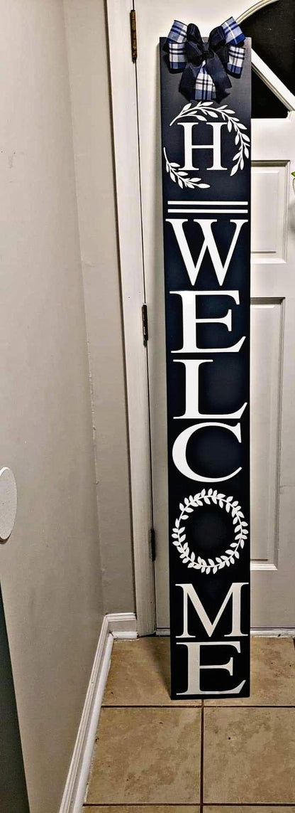 6 foot welcome sign