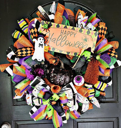 Halloween wreath