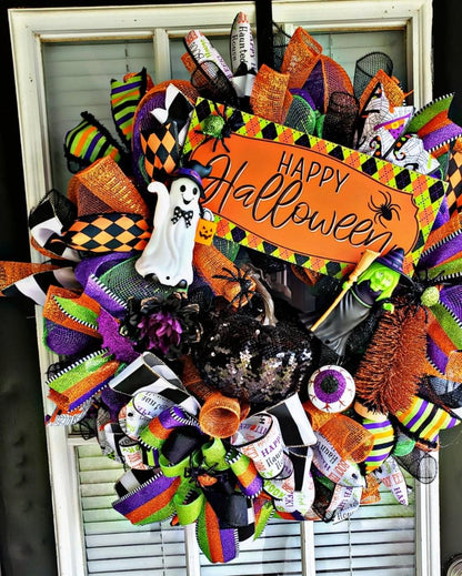 Halloween wreath