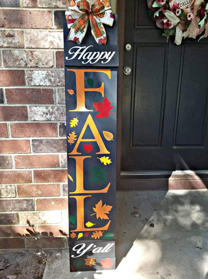 Happy fall sign