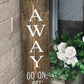 Go Away Sign 5 foot sign