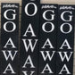 Go Away Sign 5 foot sign