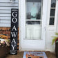 Go Away Sign 5 foot sign