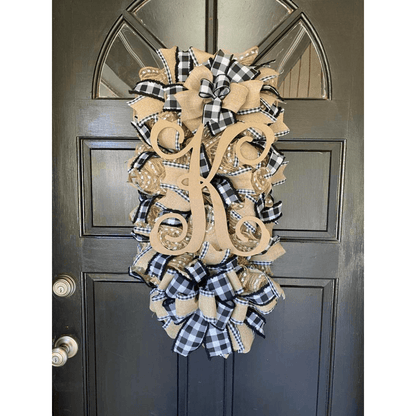 Buffalo swag wreath