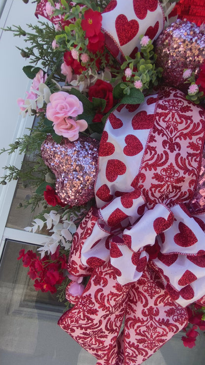 Valentines Day wreath