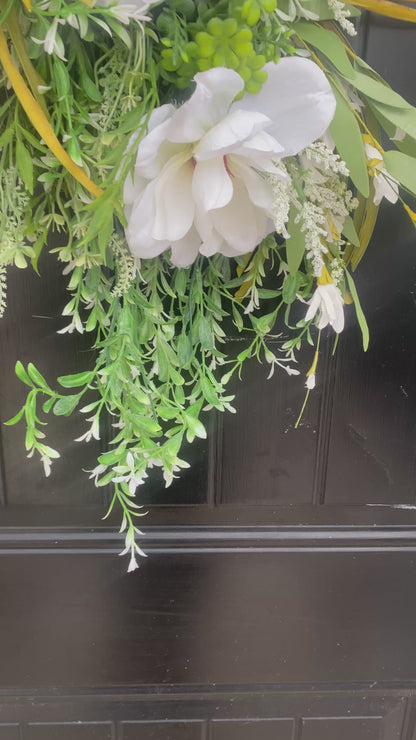 Magnolia Spring wreath