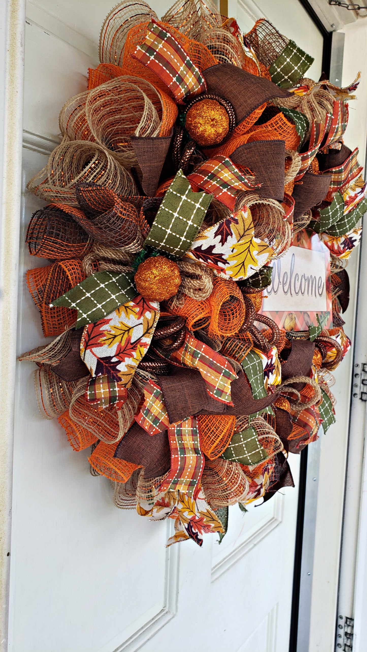 Welcome Fall wreath